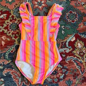Neon swimsuit (size 8)
